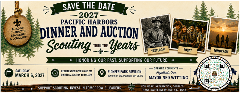 2027 Dinner and Auction banner click for more information