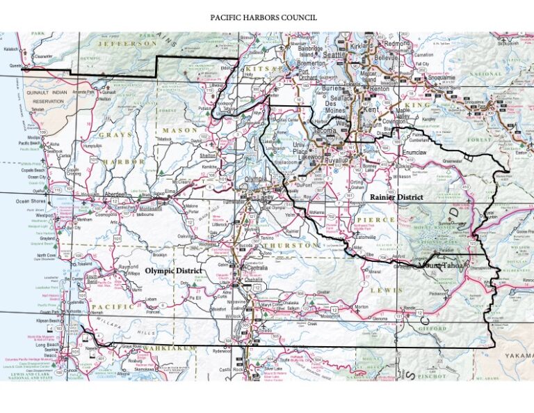 Rainier District Map